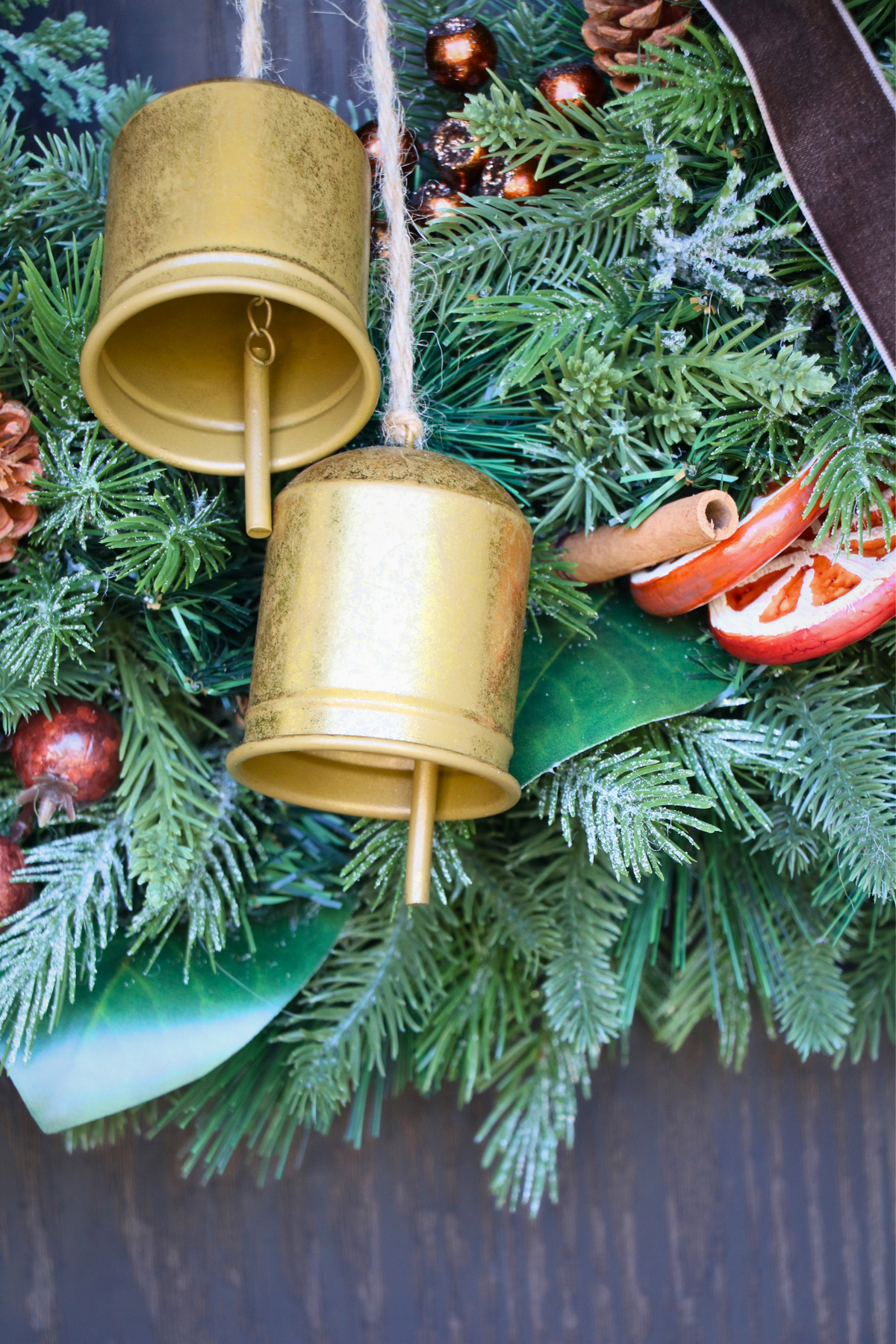 Nostalgic Citrus & Spice | Orange & Cinnamon Holiday Wreath