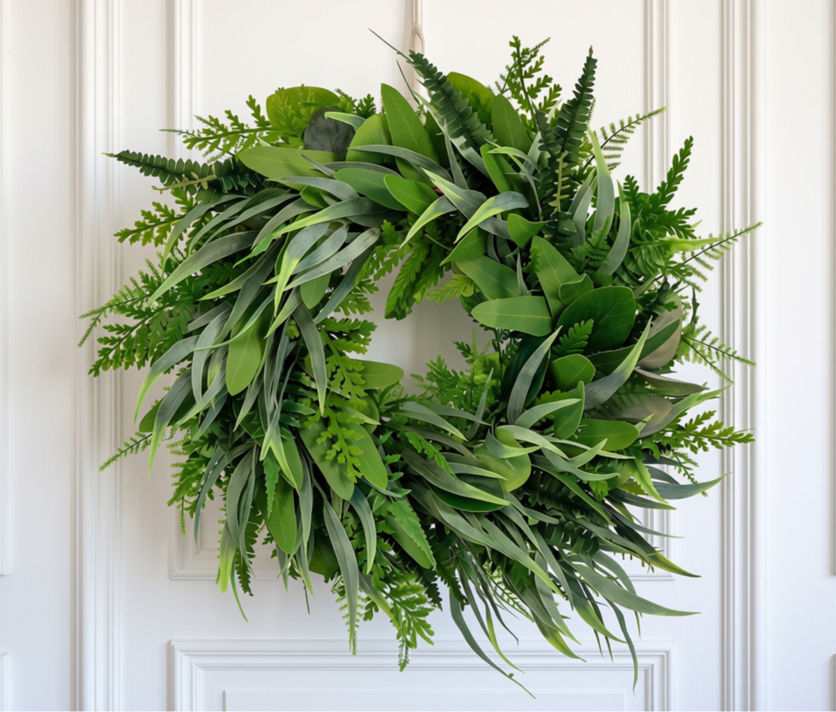 Mini Evergreen Estate Front Door Wreath