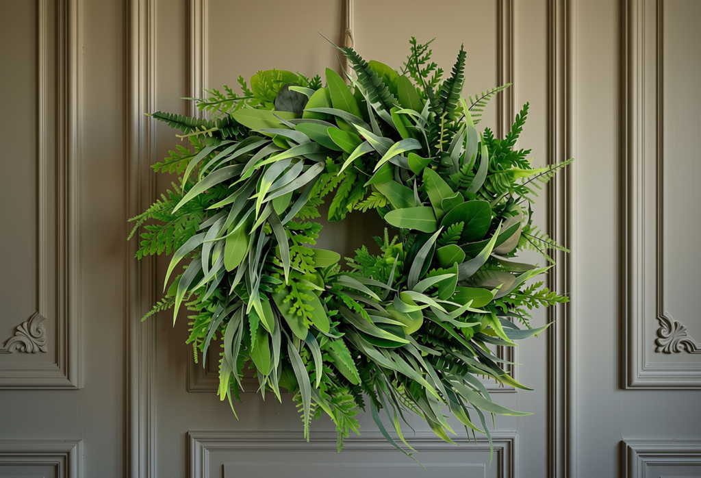 Mini Evergreen Estate Front Door Wreath