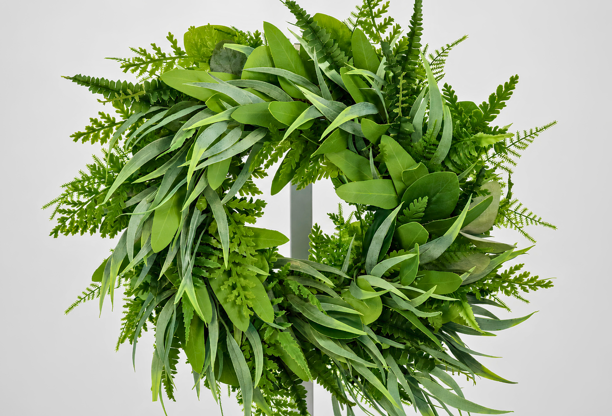 Mini Evergreen Estate Front Door Wreath