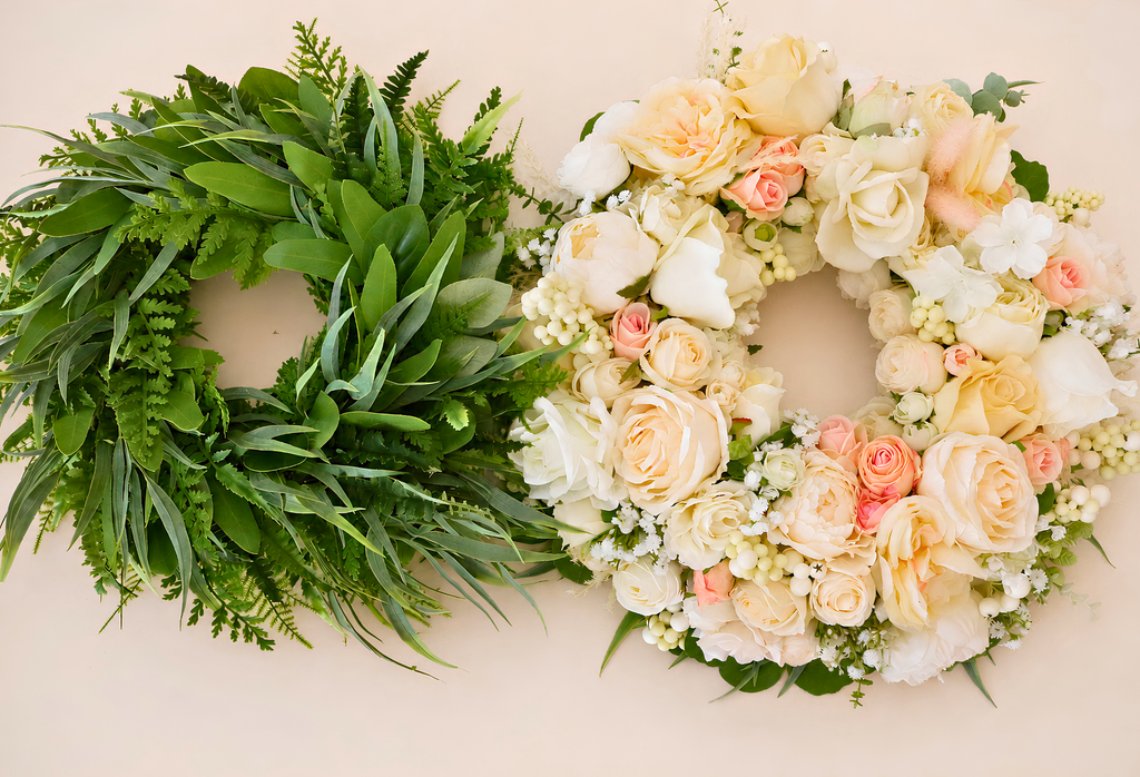 Mini Evergreen Estate Front Door Wreath