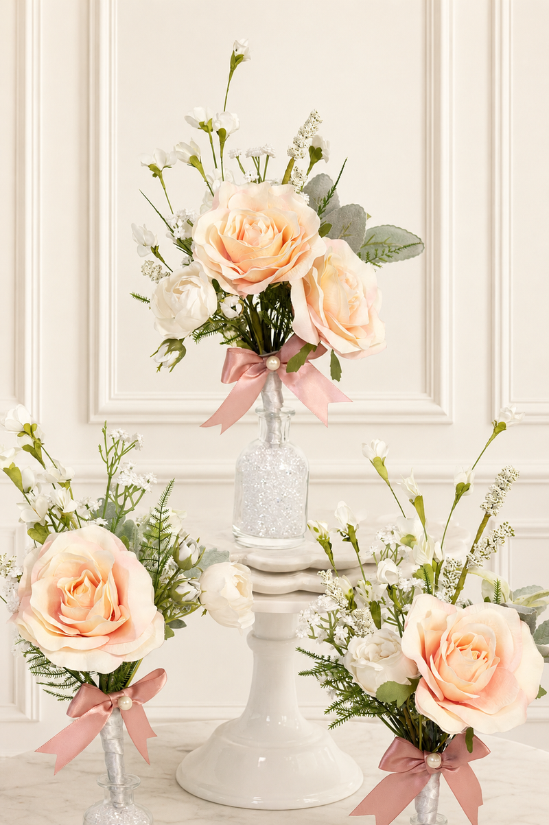Romantic Floral Designer Picks  — Set of Three