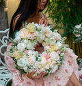 Mini Ivory Romance Wreath