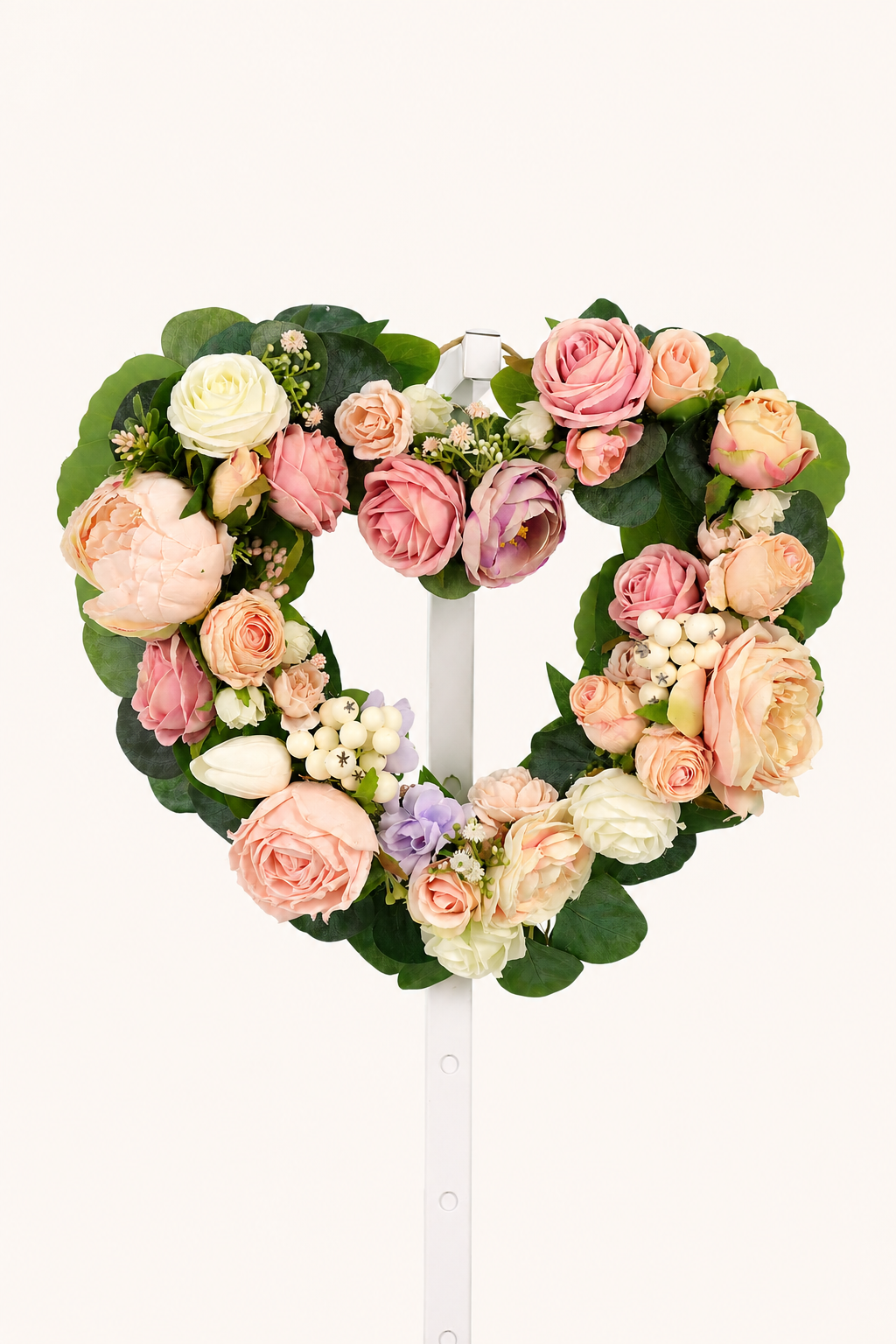 Mini Heart Luxury Front Door Wreath