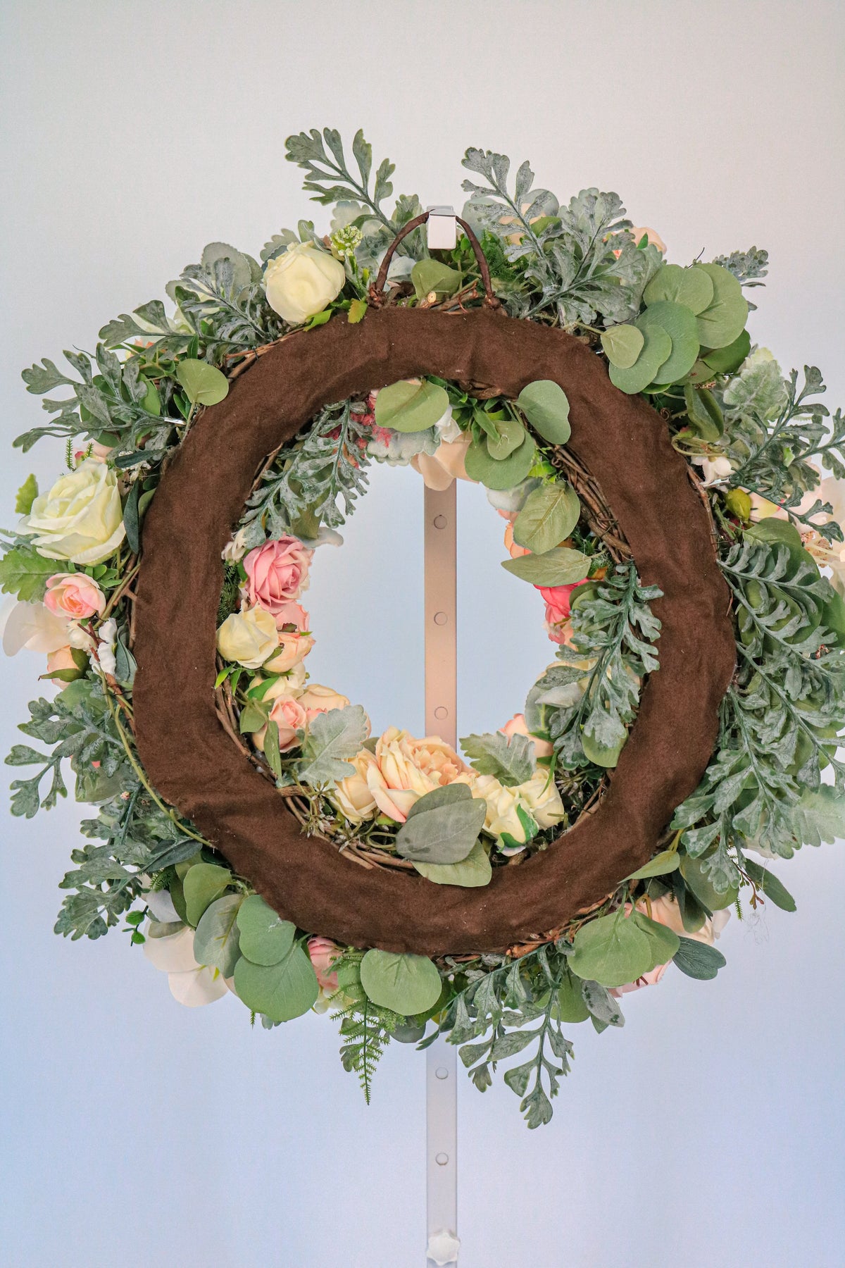 Blush No. 1 Collection Luxury Faux Floral Front Door Wreath