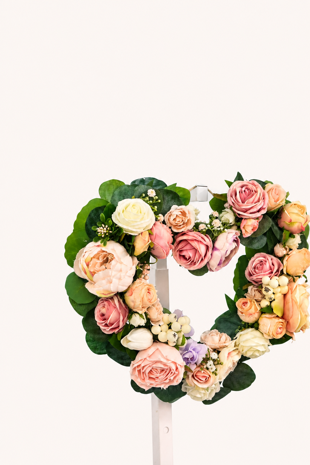 Mini Heart Luxury Front Door Wreath