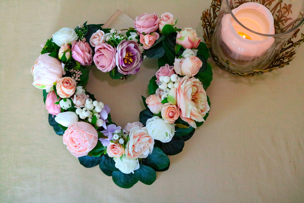 Mini Heart Wreath