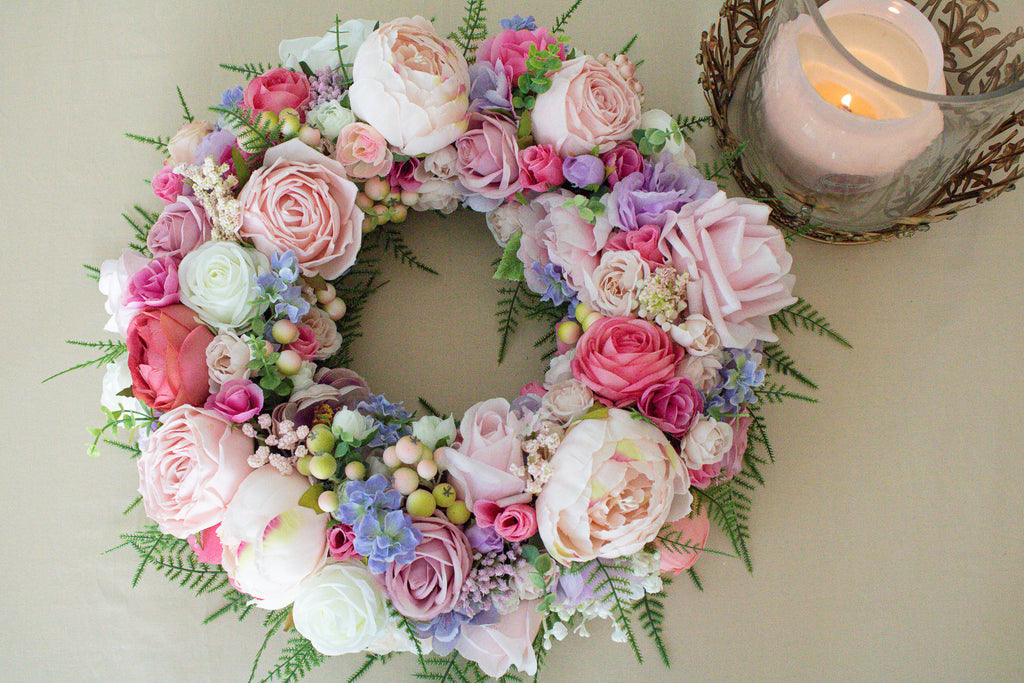 Mini Pink Opulence Wreath