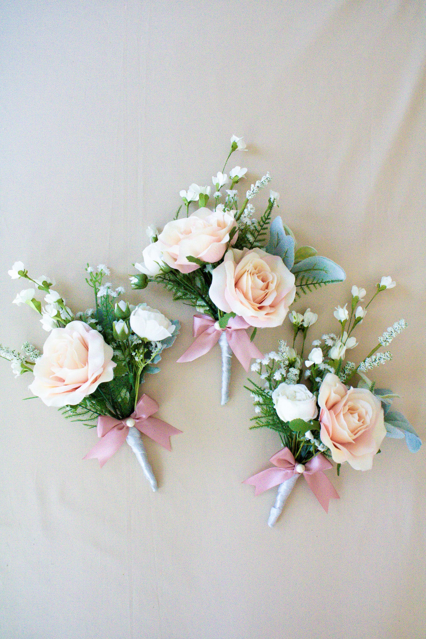 Floral Embellishments — Set of Three