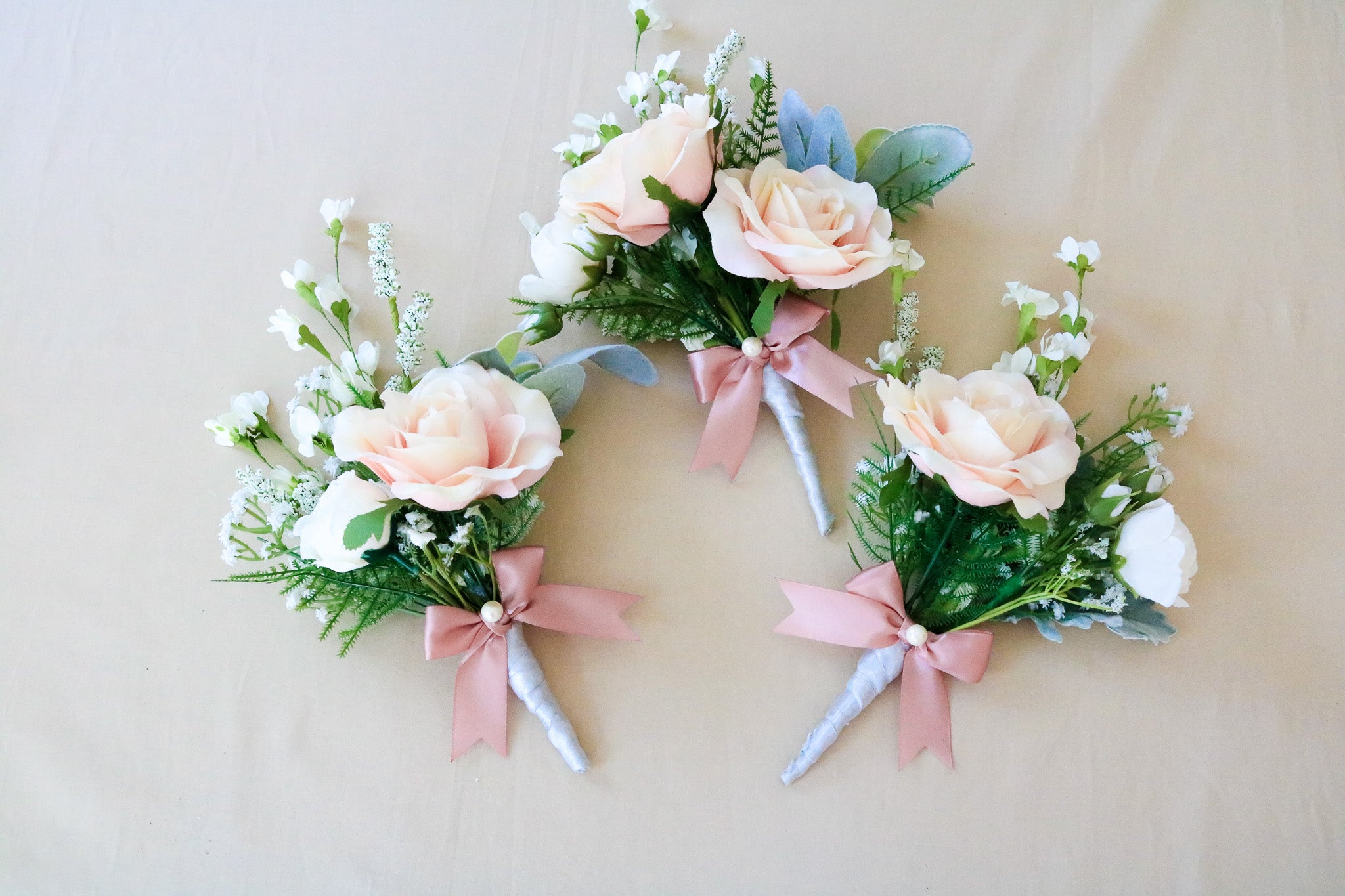 Floral Embellishments — Set of Three