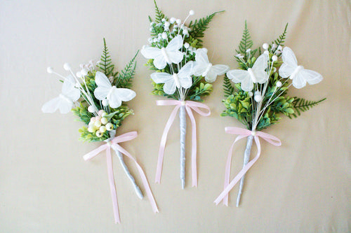 Butterfly Embellishments — Set of Three