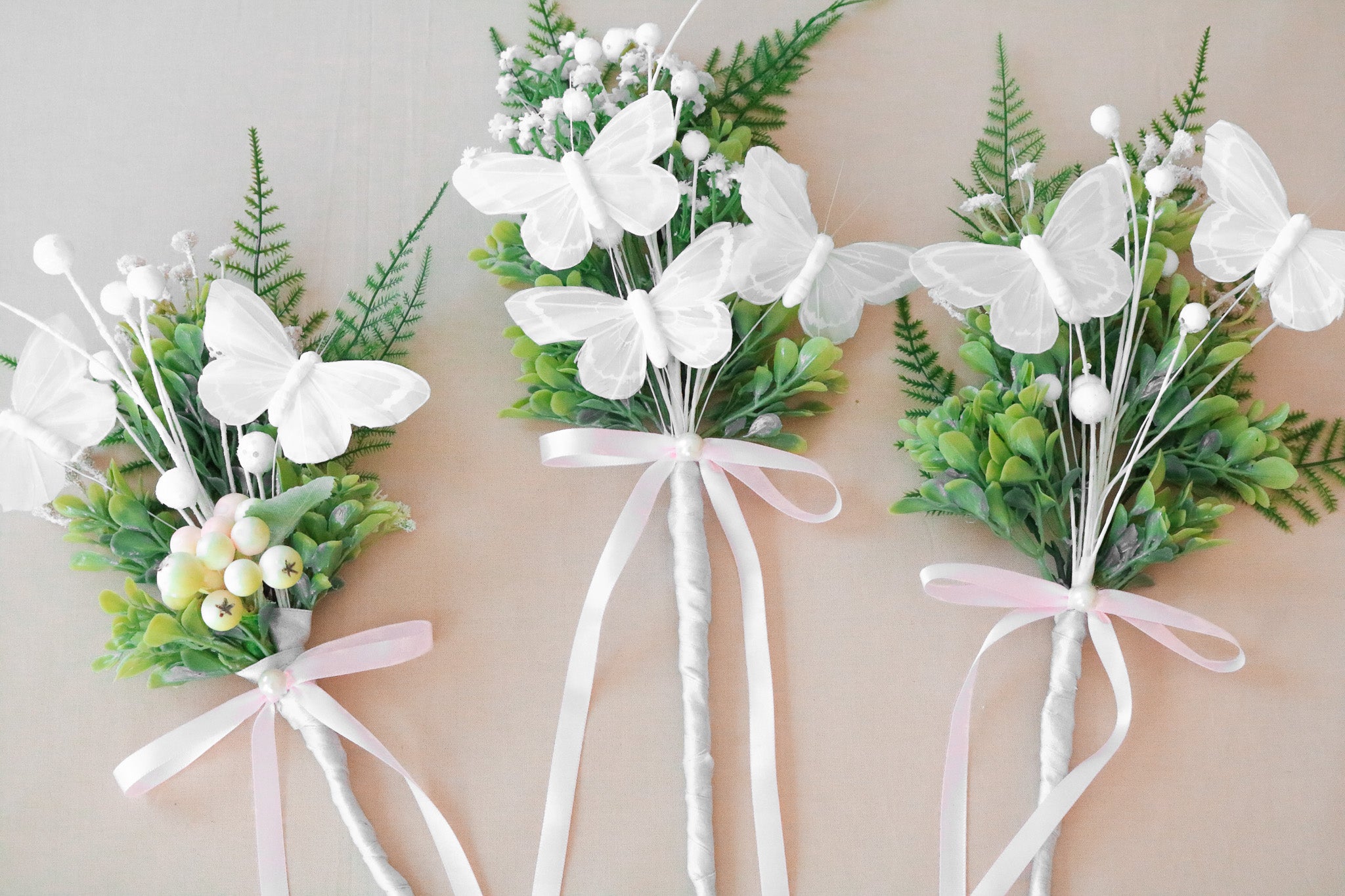 Butterfly Embellishments — Set of Three
