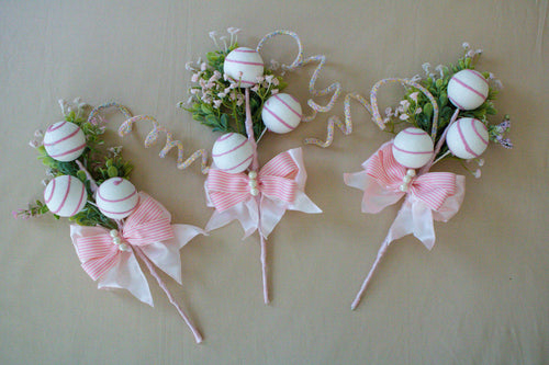 Candy Land Embellishments — Set of Three