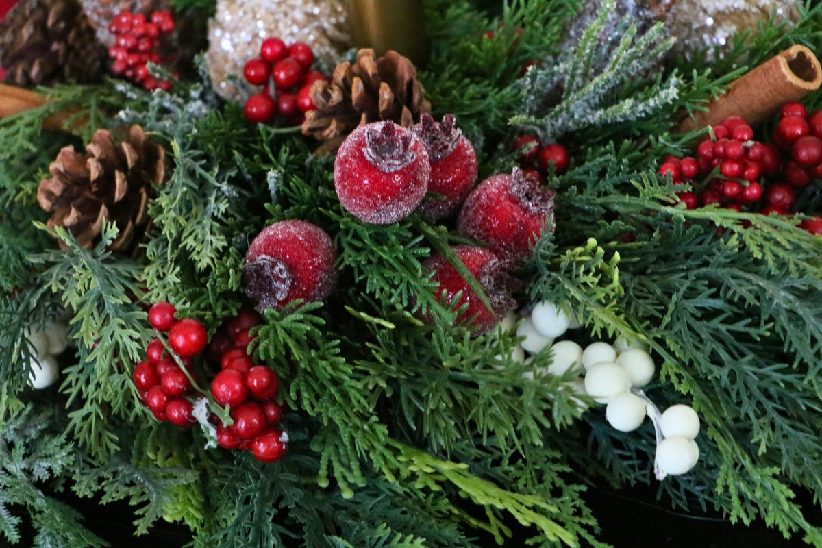 Candlelit Gathering Christmas Advent Candle Centerpiece — professional product photo 6.